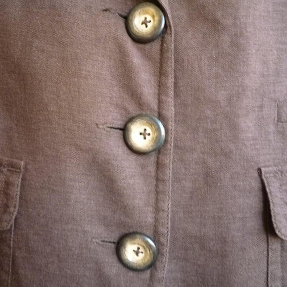 Tex by Max Azrio Linen Blend Blazer - Picture 5 of 8